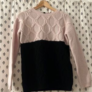 NWT Weekend MaxMara Cable Knit Wool Sweater/Size Small